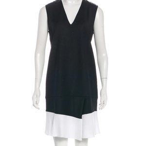 Victoria Victoria Beckham Black and White Shift Dress - UK 14/US 10